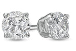 0.60 CT. T.W. Diamond Solitaire Stud Earrings